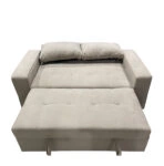 Καναπές Κρεβάτι Διθέσιος  AISHA Καφέ Ύφασμα 176x102x91cm