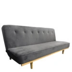 Καναπές Κρεβάτι Τριθέσιος  CELESTE Γκρι Ύφασμα 193x85x88cm