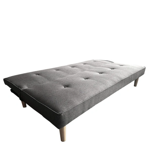 Καναπές Κρεβάτι Τριθέσιος  MARILINA Γκρι Ύφασμα 181x86x75cm