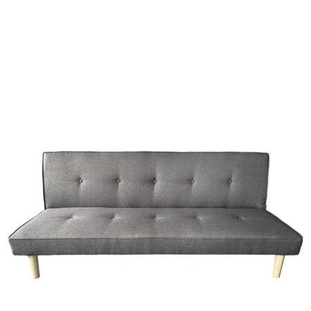 Καναπές Κρεβάτι Τριθέσιος  MARILINA Γκρι Ύφασμα 181x86x75cm