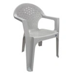 Καρέκλα Κήπου  Γκρι Πλαστικό 56x55x79cm