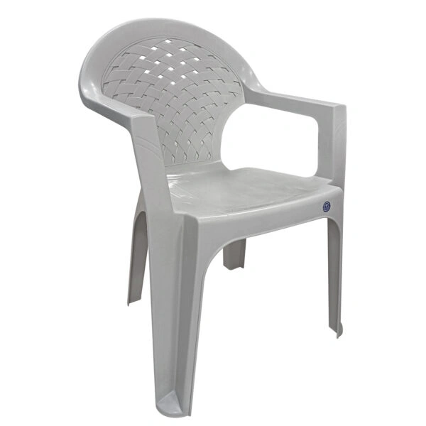Καρέκλα Κήπου  Γκρι Πλαστικό 56x55x79cm