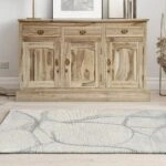 Artekko Munggur Ξύλινος Μπουφές σε Ανοιχτό Καφέ (150x45x90)cm