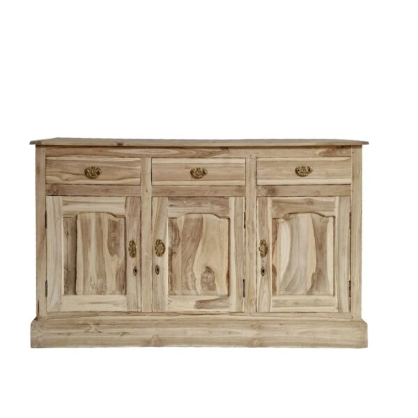 Artekko Munggur Ξύλινος Μπουφές σε Ανοιχτό Καφέ (150x45x90)cm