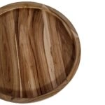 Artekko Munggur Ξύλινο Τραπέζι Σαλονιού σε Φυσική Απόχρωση (Φ54x55)cm