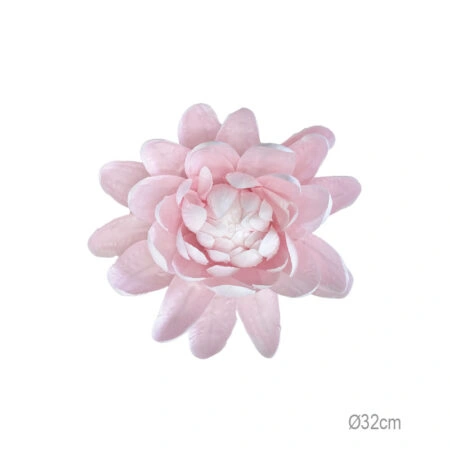 ΚΡΕΜΑΣΤΟ ΑΝΘΟΣ ΝΟΥΦΑΡΟ ΡΟΖ ΓΙΓΑΣ - Φ32x18cm 12/ΚΙΒ