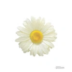 ΚΡΕΜΑΣΤΟ ΑΝΘΟΣ ΜΑΡΓΑΡΙΤΑ ΕΚΡΟΥ ΓΙΓΑΣ - Φ30x9cm 24/ΚΙΒ