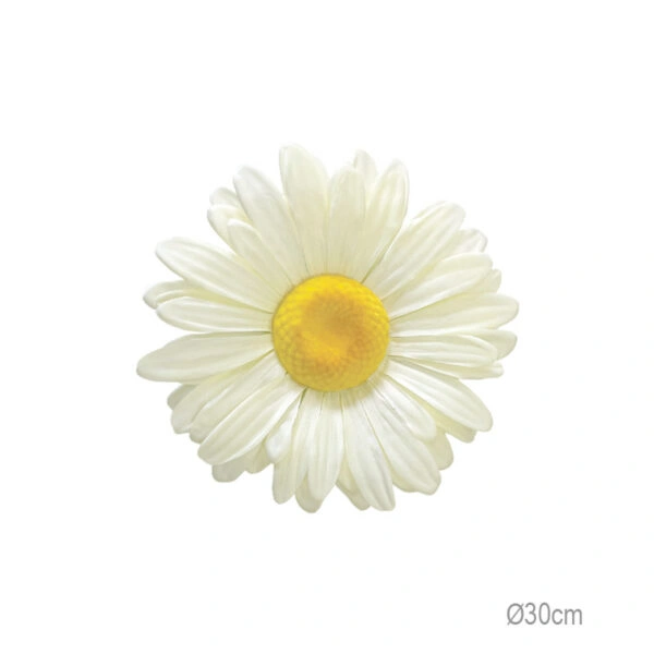 ΚΡΕΜΑΣΤΟ ΑΝΘΟΣ ΜΑΡΓΑΡΙΤΑ ΕΚΡΟΥ ΓΙΓΑΣ - Φ30x9cm 24/ΚΙΒ