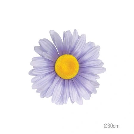 ΚΡΕΜΑΣΤΟ ΑΝΘΟΣ ΜΑΡΓΑΡΙΤΑ ΛΙΛΑ ΓΙΓΑΣ - Φ30x9cm 24/ΚΙΒ