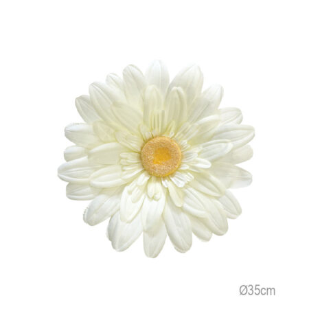 ΚΡΕΜΑΣΤΟ ΑΝΘΟΣ ΜΑΡΓΑΡΙΤΑ ΕΚΡΟΥ ΓΙΓΑΣ - Φ35x10cm 24/ΚΙΒ