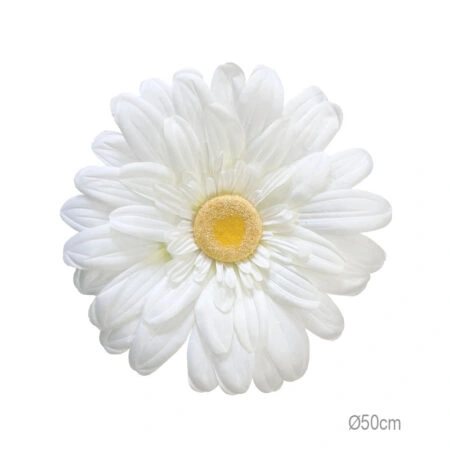 ΚΡΕΜΑΣΤΟ ΑΝΘΟΣ ΜΑΡΓΑΡΙΤΑ ΛΕΥΚΟ ΓΙΓΑΣ - Φ50x15cm 24/ΚΙΒ