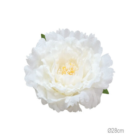 ΚΡΕΜΑΣΤΟ ΑΝΘΟΣ ΠΑΙΩΝΙΑ ΛΕΥΚΟ ΓΙΓΑΣ - Φ28cm 12/ΚΙΒ
