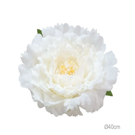 ΚΡΕΜΑΣΤΟ ΑΝΘΟΣ ΠΑΙΩΝΙΑ ΛΕΥΚΟ ΓΙΓΑΣ - Φ40cm 6/ΚΙΒ