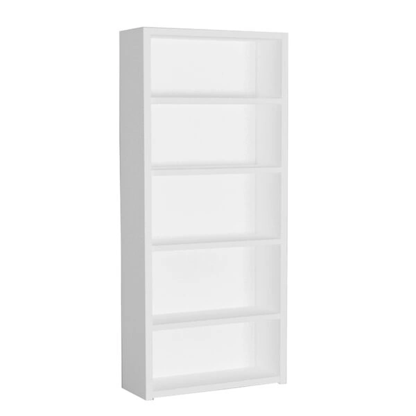 LINES ΒΙΒΛΙΟΘΗΚΗ 4ΡΑΦΙΑ ΛΕΥΚΟ 79x29xH180cm