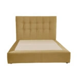 7DAYS ΚΡΕΒΑΤΙ ΧΩΡΙΣ ΑΠΟΘΗΚ. ΧΩΡΟ (ΓΙΑ ΣΤΡΩΜΑ 160x200cm) ΜΟΥΣΤΑΡΔΙ TEXAS08 161x207x122