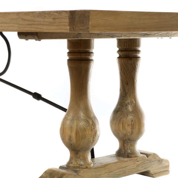 Artekko Ξύλινη τραπεζαρία ξύλο μασίφ 240X100X78CM