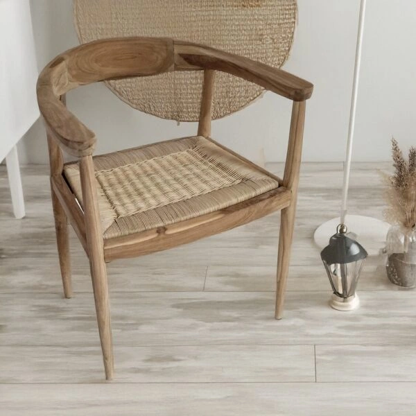 Tholtaa Καρέκλα Χ Ξύλινη (45x45x88)cm