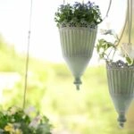 Artekko Klul Γλάστρες Κρεμαστές Πράσινες (19x19x34)cm