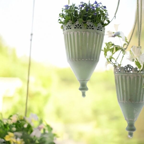 Artekko Klul Γλάστρες Κρεμαστές Πράσινες (19x19x34)cm