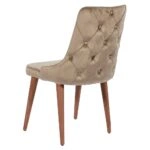 Ekrooclas Καρέκλα Ξύλο Καφέ Χρώμα (53x64x95)cm