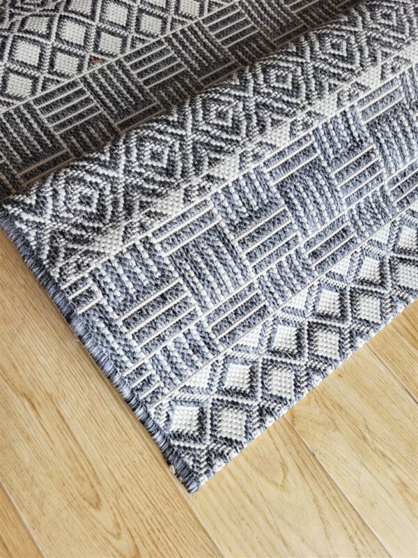 ΧΑΛΙ ΨΑΘΑ DECO 1090/E GU6 SILVER - 067cm x 230cm