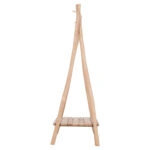 ΕΠΙΠΛΟ ΕΙΣΟΔΟΥ PERL HM9911 ΚΛΑΔΙΑ ΞΥΛΟΥ TEAK-ΦΥΣΙΚΟ 130,5x53x130Υεκ.
