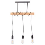 ΦΩΤΙΣΤΙΚΟ ΟΡΟΦΗΣ 3-ΦΩΤΟ VOLKS HM4658 ΜΕΤΑΛΛΟ-ΞΥΛΟ 49,5x5x134,5Υεκ.