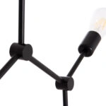 ΦΩΤΙΣΤΙΚΟ ΟΡΟΦΗΣ 3-ΦΩΤΟ LIGHTY HM7404.11 ΜΕΤΑΛΛΟ ΣΕ ΜΑΥΡΟ 52x5x48Υεκ.