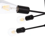 ΦΩΤΙΣΤΙΚΟ ΟΡΟΦΗΣ ΠΟΛΥΦΩΤΟ LIGHTY HM7427.11 ΜΕΤΑΛΛΟ ΣΕ ΜΑΥΡΟ 51x51x23Υεκ.