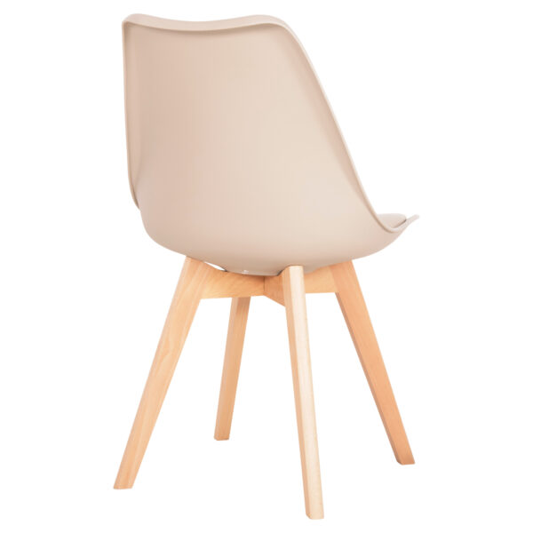 ΚΑΡΕΚΛΑ VEGAS HM0033.25 ΜΕ ΞΥΛΙΝΑ ΠΟΔΙΑ ΚΑΙ ΜΕ ΚΑΘΙΣΜΑ ΚΑΠΟΥΤΣΙΝΟ 47X56,5X82Υ εκ.