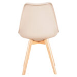 ΚΑΡΕΚΛΑ VEGAS HM0033.25 ΜΕ ΞΥΛΙΝΑ ΠΟΔΙΑ ΚΑΙ ΜΕ ΚΑΘΙΣΜΑ ΚΑΠΟΥΤΣΙΝΟ 47X56,5X82Υ εκ.