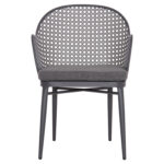 ΠΟΛΥΘΡΟΝΑ ΑΛΟΥΜΙΝΙΟΥ OREGO HM6268.01 ΣΚΕΛΕΤΟΣ & ΜΑΞΙΛΑΡΙ ΣΚΟΥΡΟ ΓΚΡΙ 58x55x83Υεκ.