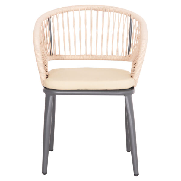 ΠΟΛΥΘΡΟΝΑ ΑΛΟΥΜΙΝΙΟΥ MAGNET HM6287.01 ΣΚΟΥΡΟ ΓΚΡΙ ΜΕ ΚΡΕΜ P.E.ΣΧΟΙΝΙ 58x63x82Υεκ