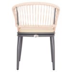 ΠΟΛΥΘΡΟΝΑ ΑΛΟΥΜΙΝΙΟΥ MAGNET HM6287.01 ΣΚΟΥΡΟ ΓΚΡΙ ΜΕ ΚΡΕΜ P.E.ΣΧΟΙΝΙ 58x63x82Υεκ