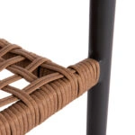 ΠΟΛΥΘΡΟΝΑ KERLY HM6050.10 ΑΛΟΥΜΙΝΙΟ ΣΚΟΥΡΟ ΓΚΡΙ--ΜΠΕΖ ΣΥΝΘΕΤΙΚΟ RATTAN 54x58,5x76Υεκ