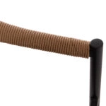 ΠΟΛΥΘΡΟΝΑ BERG HM6284.02 ΑΛΟΥΜΙΝΙΟ & TEXTILENE ΣΚΟΥΡΟ ΓΚΡΙ--P.E.TWISTED RATTAN 55x56x79Υεκ