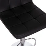 ΣΚΑΜΠΟ ΜΠΑΡ ΠΕΡΙΣΤΡΕΦΟΜΕΝΟ DIANA HM202.21 ΜΑΥΡΟ PU--ΜΕΤΑΛΛΟ ΧΡΩΜΙΟ 44x52x109Υεκ.