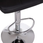 ΣΚΑΜΠΟ ΜΠΑΡ ΠΕΡΙΣΤΡΕΦΟΜΕΝΟ DIANA HM202.21 ΜΑΥΡΟ PU--ΜΕΤΑΛΛΟ ΧΡΩΜΙΟ 44x52x109Υεκ.