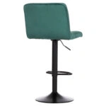 ΣΚΑΜΠΟ ΜΠΑΡ ΠΕΡΙΣΤΡΕΦ. DIANA HM202.43 ΚΥΠΑΡΙΣΣΙ ΒΕΛΟΥΔΟ--ΜΕΤΑΛΛΟ ΜΑΥΡΟ ΜΑΤ 44x52x109Υεκ