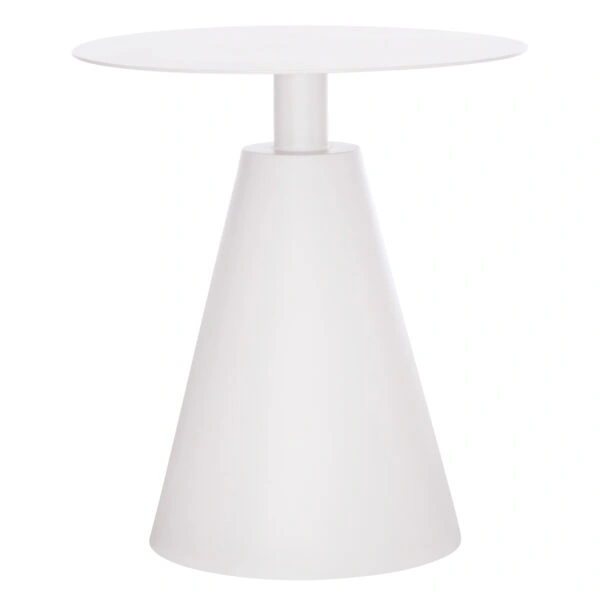 ΤΡΑΠΕΖΑΚΙ ΒΟΗΘ. ΣΤΡΟΓΓΥΛΟ ΕΞ.ΧΩΡΟΥ SERA HM6270.02 ΛΕΥΚΟ ΑΛΟΥΜΙΝΙΟ Φ50x56Υεκ.