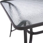 ΤΡΑΠΕΖΙ BRUNO 150X90Χ75Υεκ. ΜΕΤΑΛΛΙΚΟ ΟΡΘΟΓΩΝΙΟ ΓΚΡΙ ΜΕ ΤΡΥΠΑ ΟΜΠΡΕΛΑΣ Φ38 HM5145.11