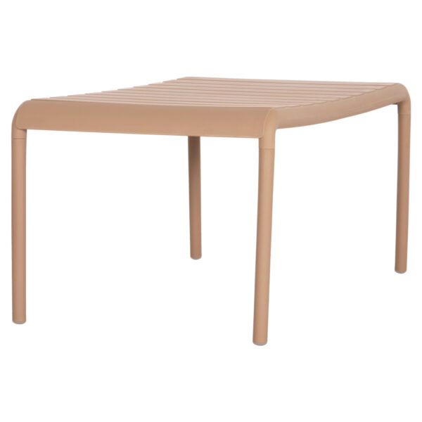 ΤΡΑΠΕΖΙ ΕΞΩΤΕΡΙΚΟΥ ΧΩΡΟΥ ΧΑΜΗΛΟ KORVER HM6334.04 ΠΟΛΥΠΡΟΠΥΛΕΝΙΟ ΚΑΠΟΥΤΣΙΝΟ 100x60x46Υεκ