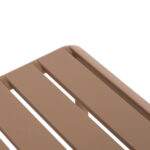 ΤΡΑΠΕΖΙ ΕΞΩΤΕΡΙΚΟΥ ΧΩΡΟΥ ΧΑΜΗΛΟ KORVER HM6334.04 ΠΟΛΥΠΡΟΠΥΛΕΝΙΟ ΚΑΠΟΥΤΣΙΝΟ 100x60x46Υεκ