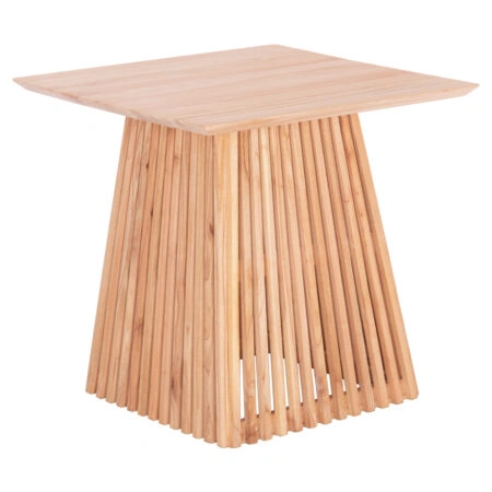 ΤΡΑΠΕΖΙ ΤΡΑΠΕΖΑΡΙΑΣ ΤΕΤΡΑΓΩΝΟ FRANTZ HM9458.01 ΜΑΣΙΦ MINDI ΞΥΛΟ 80,5x80,5x78,5Yεκ.