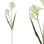 ΚΛΑΔΙ ΦΡΕΖΙΑ REAL TOUCH ΕΚΡΟΥ ΜΕ 2 ΚΛΑΔΙΑ ~ 5 ΛΟΥΛΟΥΔΙΑ - Y65cm 36/432ΚΙΒ