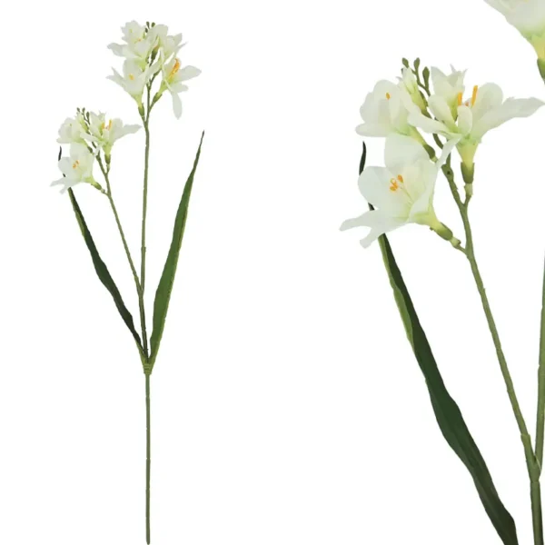 ΚΛΑΔΙ ΦΡΕΖΙΑ REAL TOUCH ΕΚΡΟΥ ΜΕ 2 ΚΛΑΔΙΑ ~ 5 ΛΟΥΛΟΥΔΙΑ - Y65cm 36/432ΚΙΒ