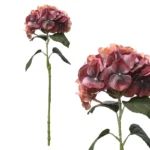 ΚΛΑΔΙ ΟΡΤΑΝΣΙΑ  REAL TOUCH ΚΟΚΚΙΝΟ ΜΕ 12 ΚΛΑΔΙΑ - Υ65cm 12/120ΚΙΒ