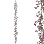 ΓΙΡΛΑΝΤΑ ΠΡΑΣΙΝΑΔΑΣ ME ΜΩΒ ΑΝΘΑΚΙΑ - Υ150cm 3/36ΚΙΒ