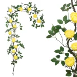 ΓΙΡΛΑΝΤΑ ΚΙΤΡΙΝΗ ΤΡΙΑΝΤΑΦΥΛΙΑΣ X12 ΑΝΘΗ - Υ240cm - 80/ΚΙΒ