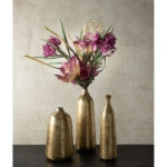 BOTELLA ΒΑΖΟ 18x18x25 ΑΛΟΥΜΙΝΙΟ ΧΡΥΣΟ